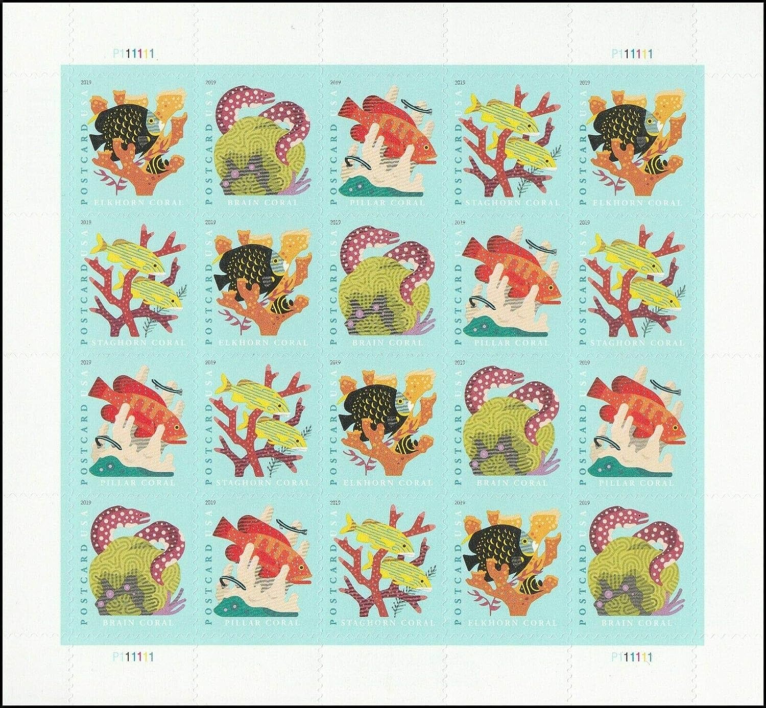 Coral Reef stamp
